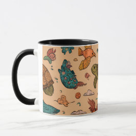 Summer Animals Combo Mug Gift Tasse