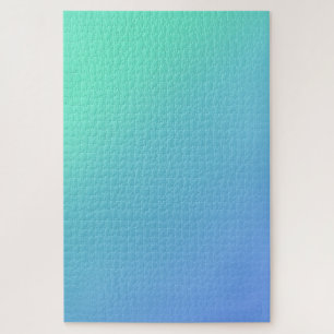 Summer Aqua - Einfach Blau bis Aquamarines Licht Puzzle