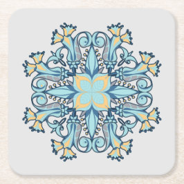 Summer Aquamarine | Pappuntersetzer Rechteckiger Pappuntersetzer