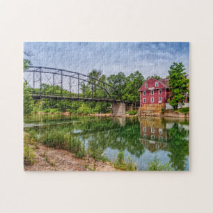 Summer at War Adler Mill Jigsaw Puzzle
