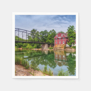 Summer at War Eagle Mill Paper Napkin Serviette