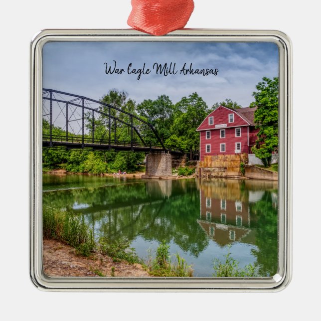Summer At War Eagle Mill Premium Ornament Aus Metall (Vorne)