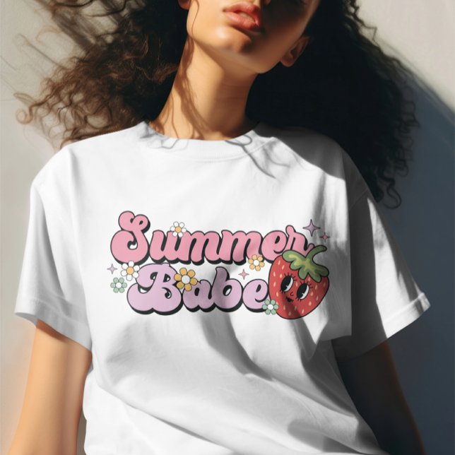 Summer Babe, Beach Shirts, Sommerurlaub T-Shirt (Von Creator hochgeladen)