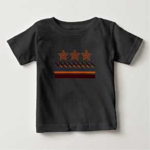 Summer Baby Drei-Sterne Stripes T-shirt