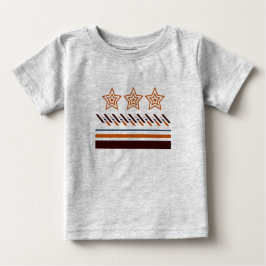Summer Baby Drei-Sterne Stripes T-shirt