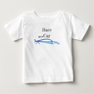 Summer Baby Race Car Baby T-shirt