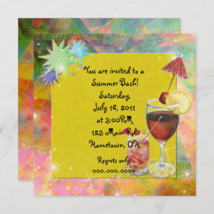 Summer Bash Einladung