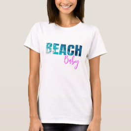 Summer Beach Baby Lässig - Ladys T - Shirt