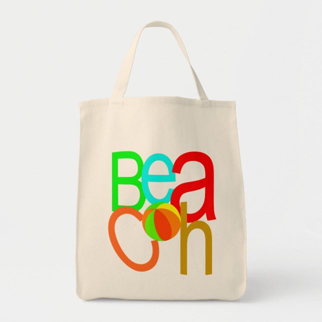 Summer Beach Bag Tragetasche (Vorne)