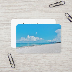 Summer Beach Business Cards Visitenkarte