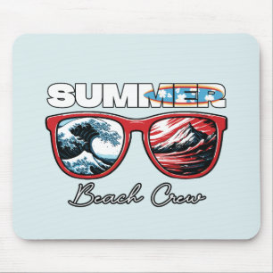 Summer Beach Crew - Summer Vibes Mousepad