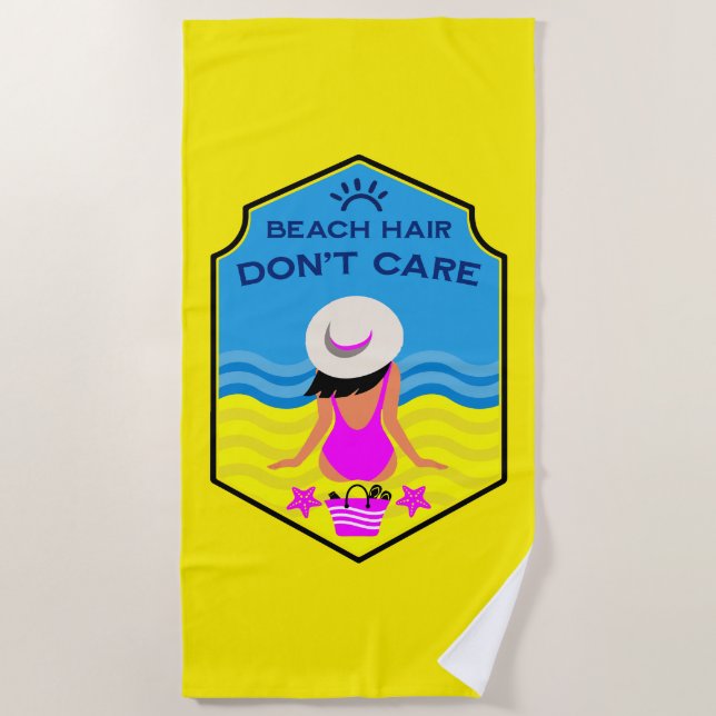 Summer Beach Essential Geschenk Strandtuch (Vorderseite)