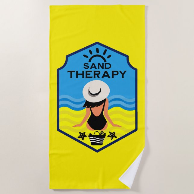 Summer Beach Essential Geschenk Strandtuch (Vorderseite)
