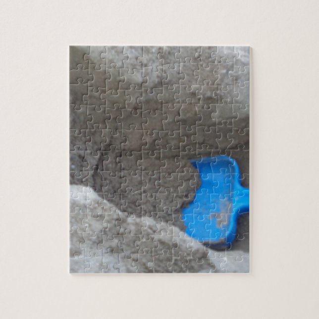 Summer Beach Gravitation Sand Shovel, Scoop, Playi Puzzle (Vertikal)