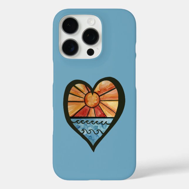 Summer Beach Liebe Case-Mate iPhone Hülle (Rückseite)