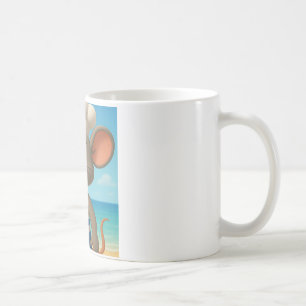 Summer Beach Mouse Tasse Niedlicher Cartoon Ice