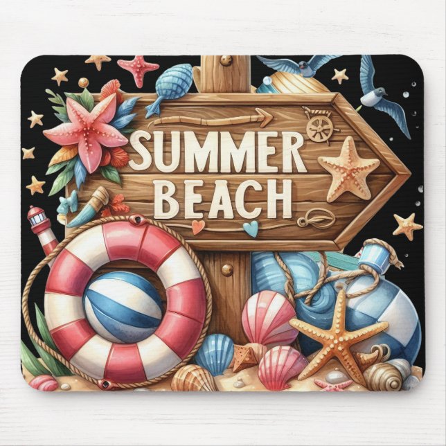 Summer Beach Mousepad (Vorne)