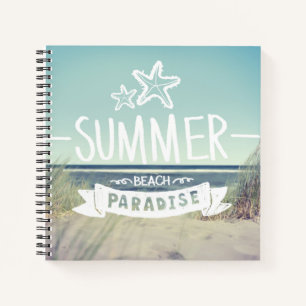 Summer Beach Paradise Notizbuch