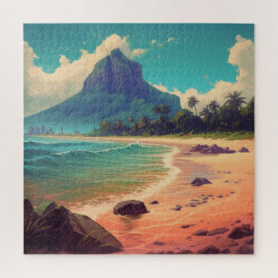 Summer Beach Paradise Puzzle