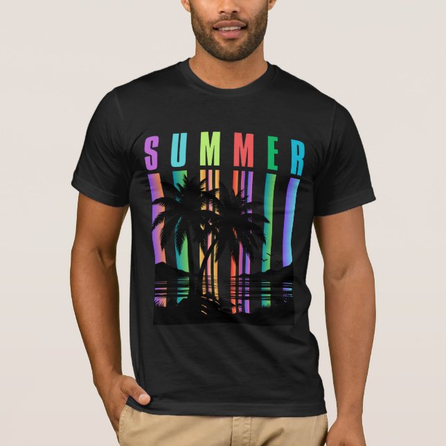 Summer Beach Paradise T-Shirt (Vorderseite)