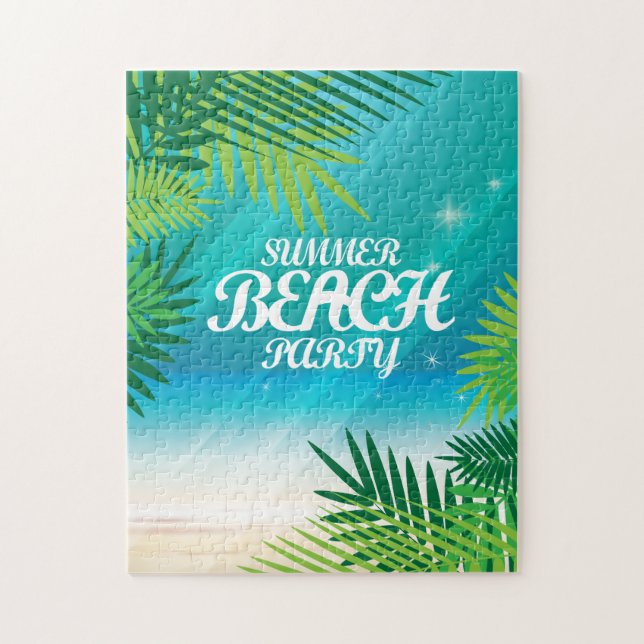 Summer Beach Party Puzzle (Vertikal)