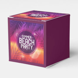 Summer Beach Partys Night Geschenkschachtel