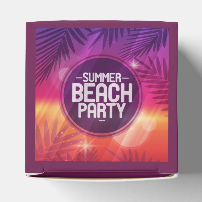 Summer Beach Partys Night Geschenkschachtel (Oben)