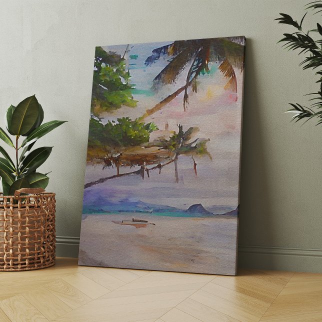 Summer Beach Postkarten - 1/3 Leinwanddruck (Von Creator hochgeladen)