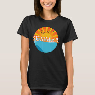 Summer Beach Sunset T-Shirt