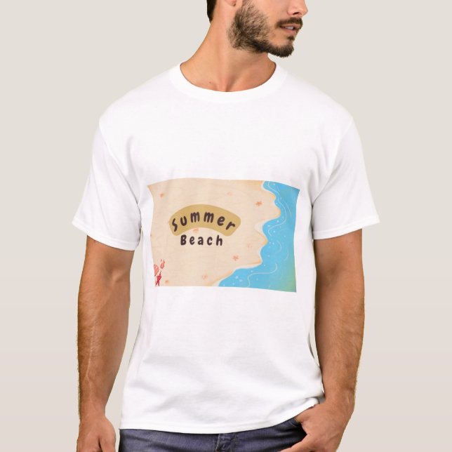 Summer beach T-Shirt (Vorderseite)