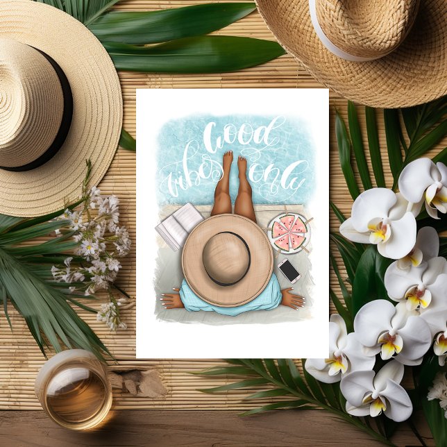 Summer Beach Vacation Geburtstagsparty Einladung (Von Creator hochgeladen)