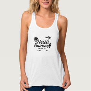Summer Beach Vacation Surf Sea Sonnenschein Gesche Tank Top