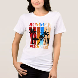 Summer Beach Vibes Tri-Blend Shirt