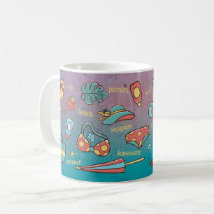 Summer Beach Zwei-Tone-Tasse Kaffeetasse