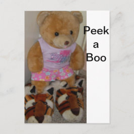 "Summer Bear in Tiger Shoes" CricketDiane Postkarte