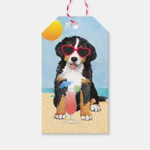 Summer Bernese Mountain Dog Geschenkanhänger