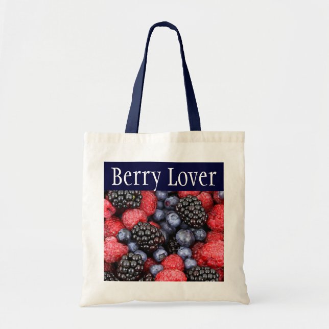 Summer Berries Totbeutel Tragetasche (Vorne)