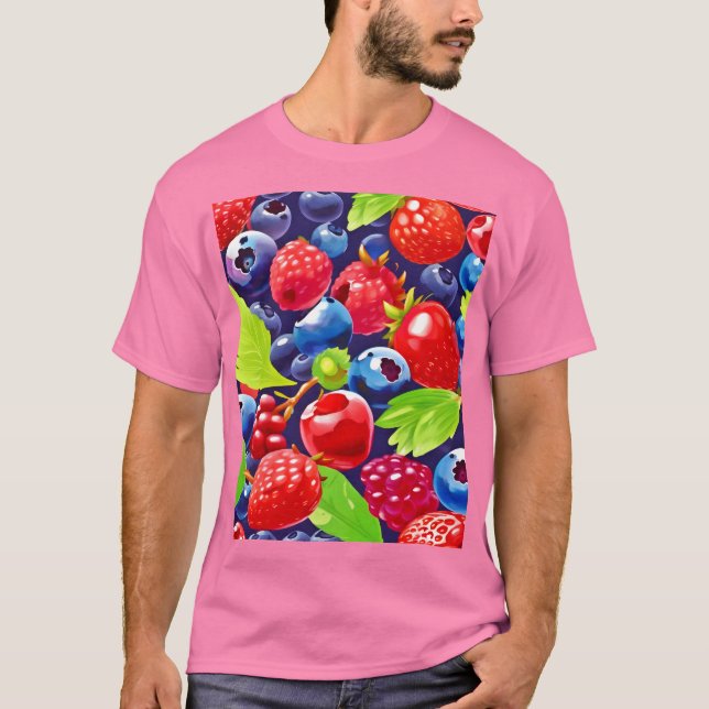 Summer Berry Medley T-Shirt (Vorderseite)