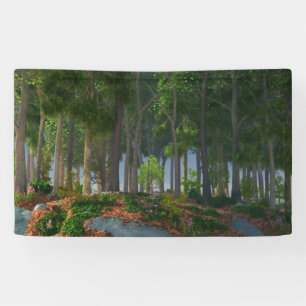 Summer Blätter Banner