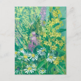 Summer Bloom Wildblumen Blume Blumenmuseum Postkarte