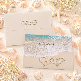 Summer Blue Ocean Waves Tropical Beach Hochzeit
