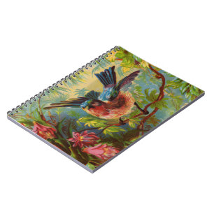 Summer Bluebird-Notebook Notizblock