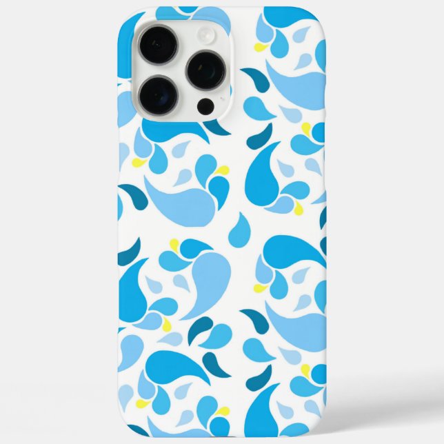 Summer Blues Case-Mate iPhone Hülle (Rückseite)