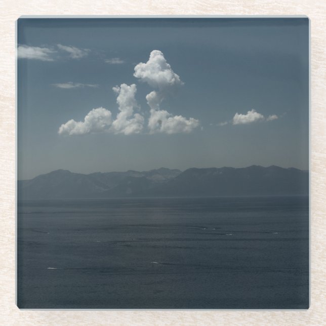 Summer Blues Glasuntersetzer (Vorderseite)