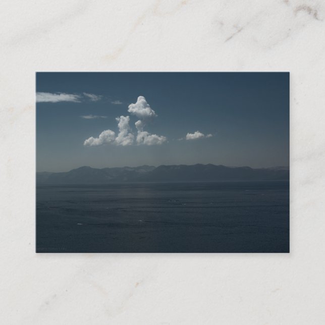 Summer Blues Mini Print Visitenkarte (Vorderseite)