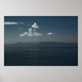 Summer Blues Print Poster