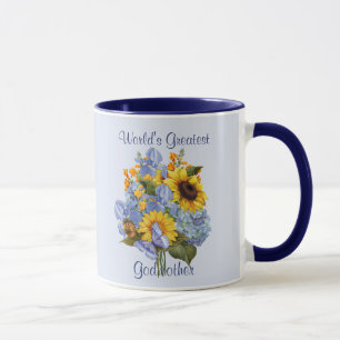 Summer Bouquet - Godmutter Tasse