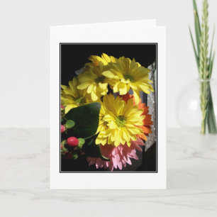 'Summer Bouquet in Sunlight' Blank Note Card Karte