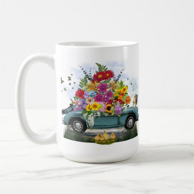 Summer Bouquet Tasse (Links)