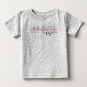 Summer Boy Baby T-shirt